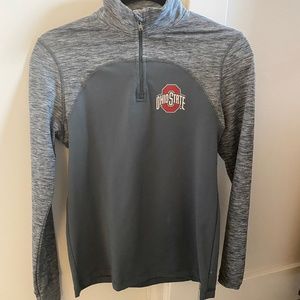 Quarter zip dri-fit pullover